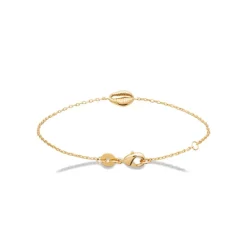 Maison de la Bijouterie Bracelet coquillage femme plaqué or UYY0ZWZV | Femme Bracelet