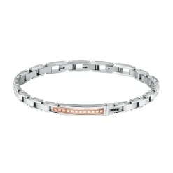 Sector Bijoux Bracelet en acier argenté pour homme | Homme Bracelet