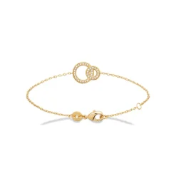Maison de la Bijouterie Bracelet fantaisie maille forçat plaqué or UW33V3ZV | Femme Bracelet