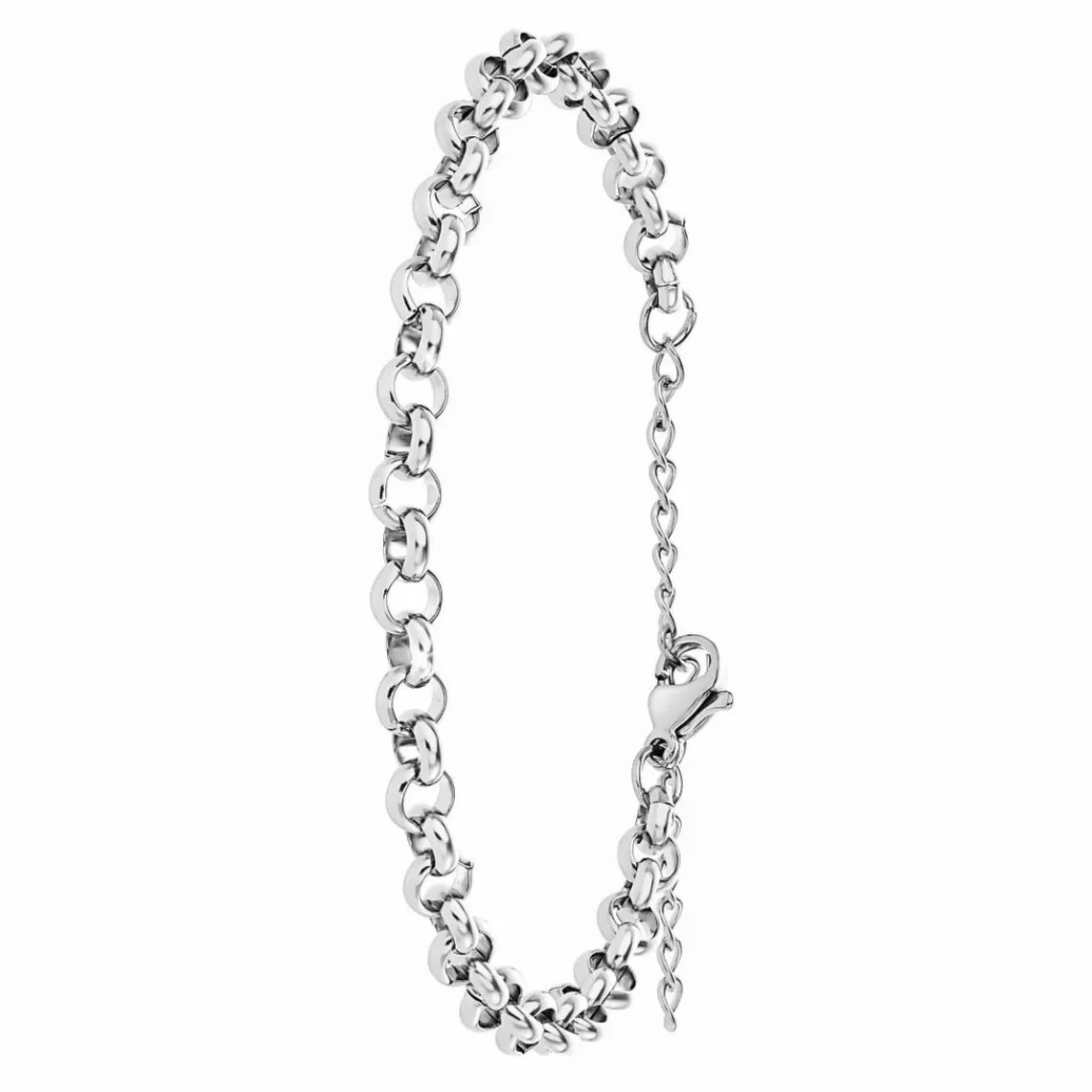 Angèle M Bijoux Bracelet Femme Angèle M - B2379-ARGENT Acier Argent | Femme Bracelet