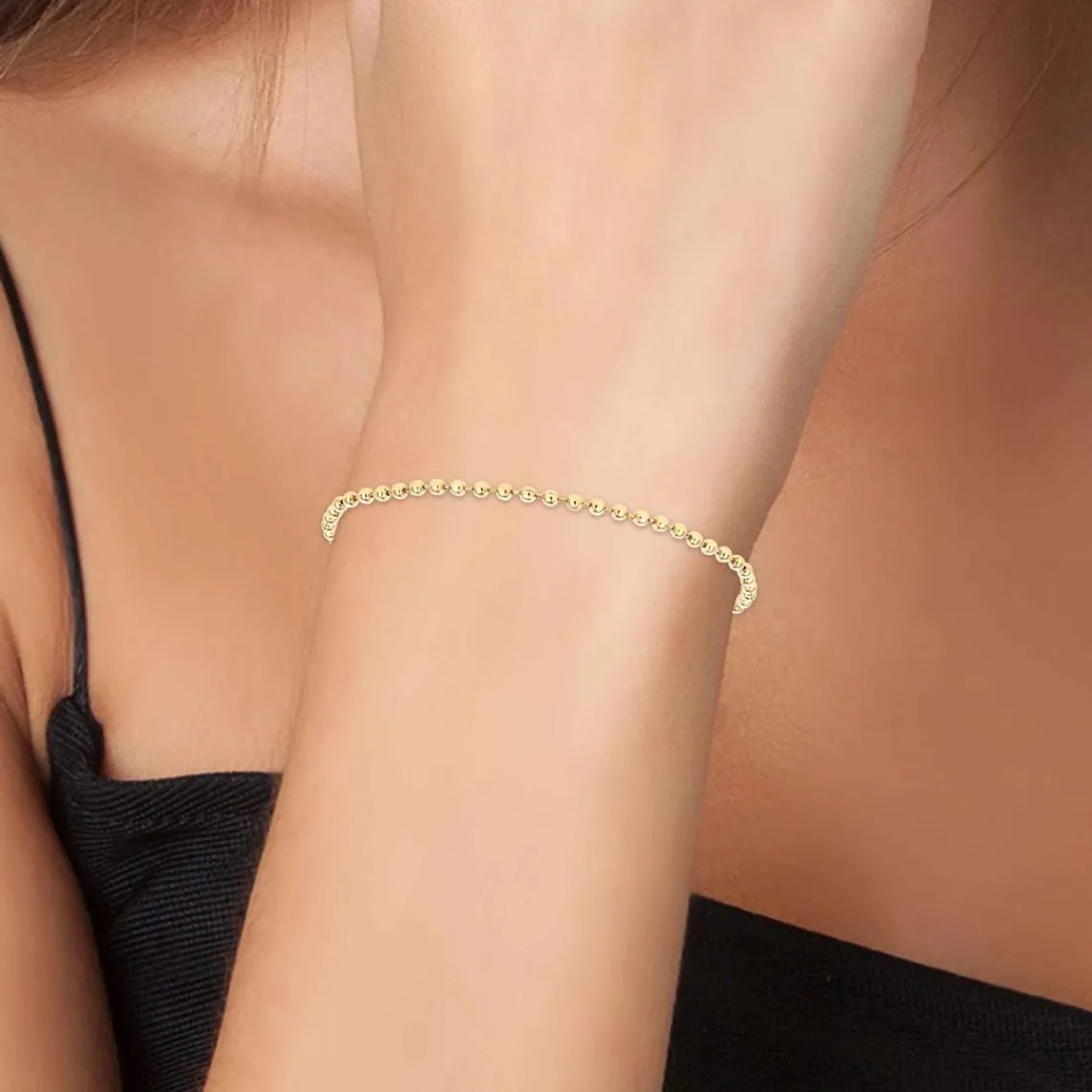 Angèle M Bijoux Bracelet Femme Angèle M - B2386-DORE Acier Doré | Femme Bracelet