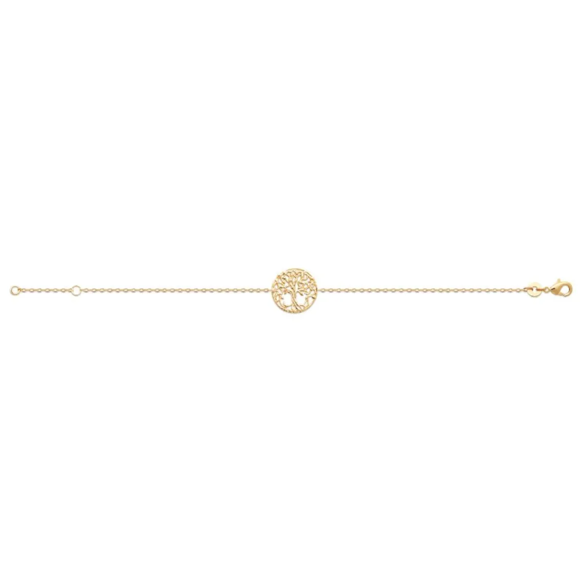 Maison de la Bijouterie Bracelet femme arbre de vie plaqué or UYY0UZZV | Femme Bracelet