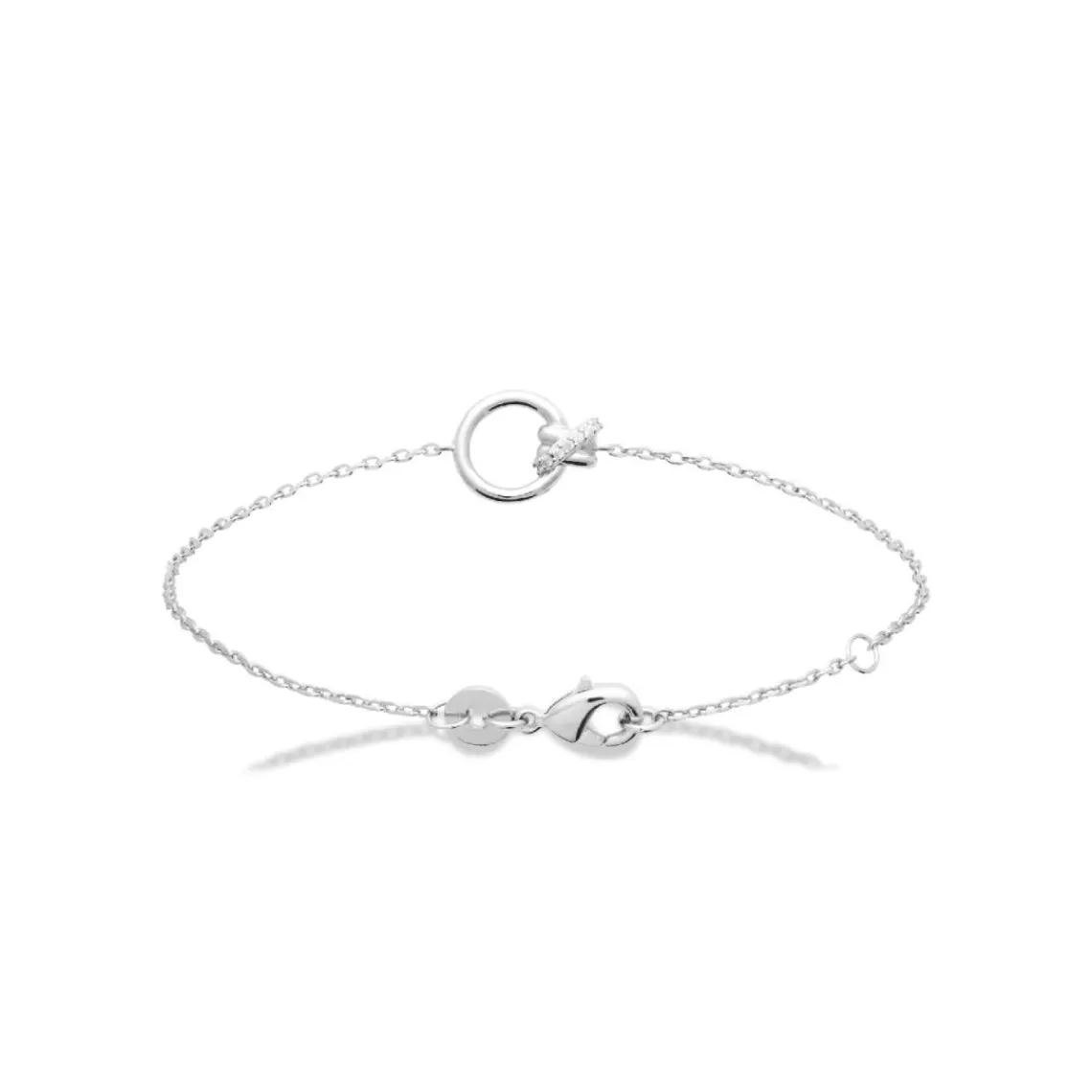 Maison de la Bijouterie Bracelet femme argent anneau oxydes VW3UZVZV | Femme Bracelet