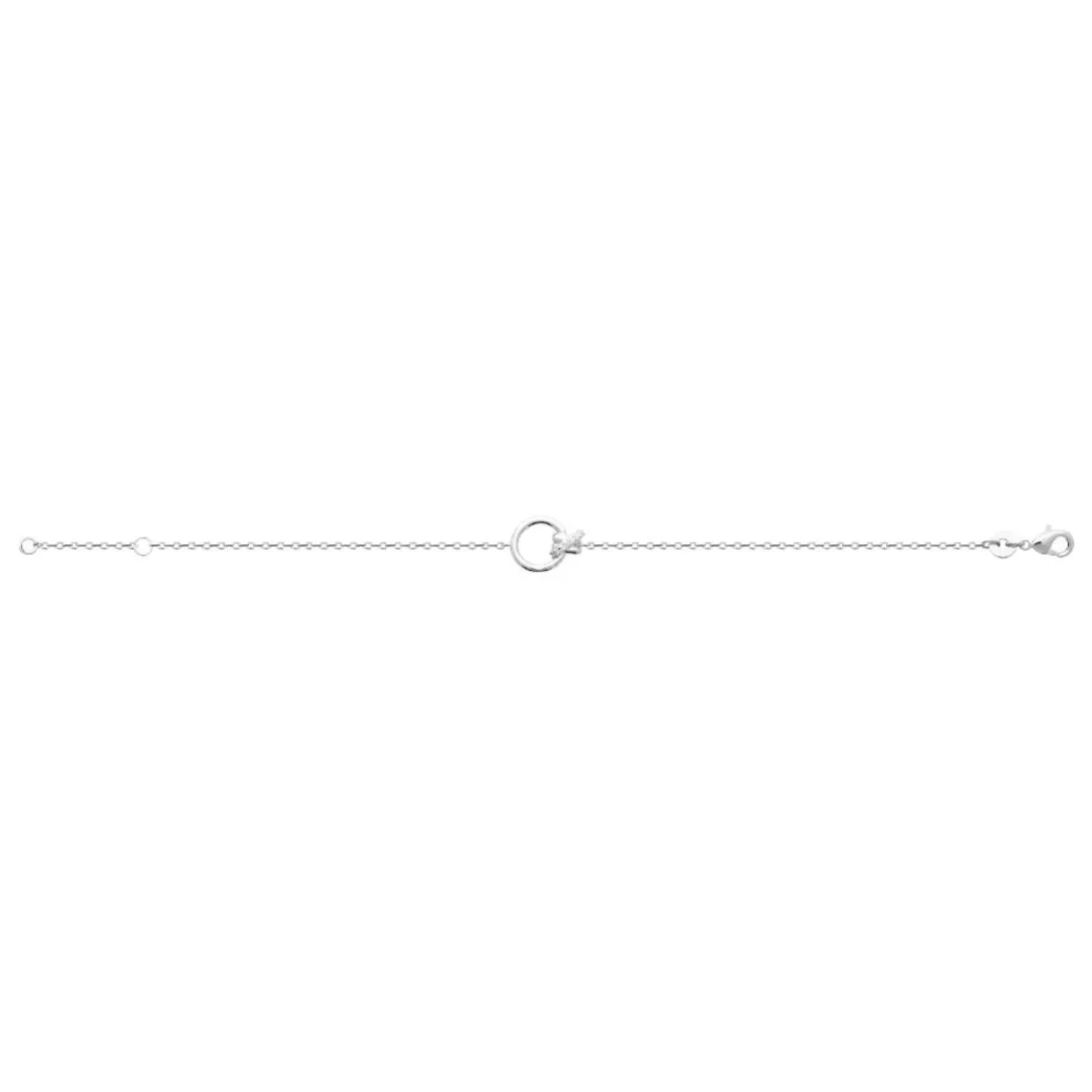 Maison de la Bijouterie Bracelet femme argent anneau oxydes VW3UZVZV | Femme Bracelet