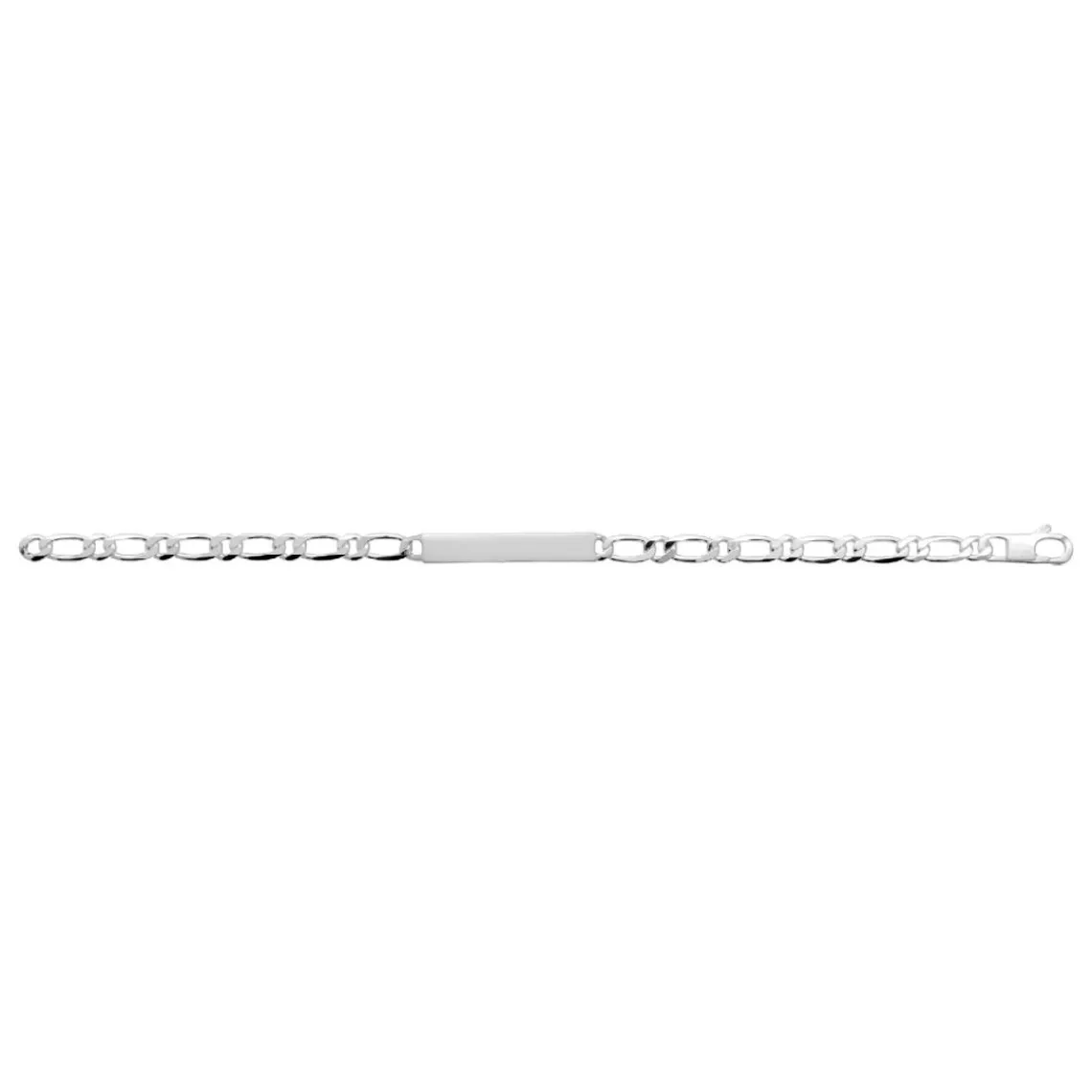 Maison de la Bijouterie Bracelet femme argent chainage figaro 1-1 5mm 56Z005ZV | Femme Bracelet