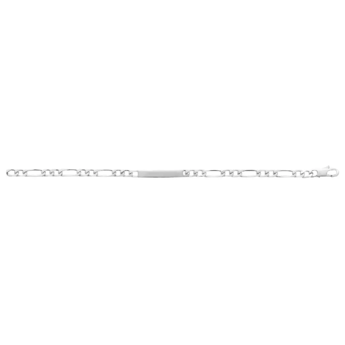 Maison de la Bijouterie Bracelet femme argent chainage figaro 1-2 4mm 53Y004ZV | Femme Bracelet