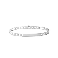 Maison de la Bijouterie Bracelet femme argent chainage figaro 1-3 4mm 533004ZV | Femme Bracelet
