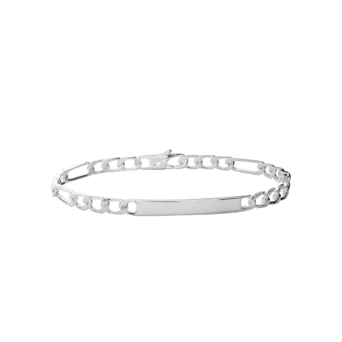 Maison de la Bijouterie Bracelet femme argent chainage figaro 1-3 4mm 533004ZV | Femme Bracelet