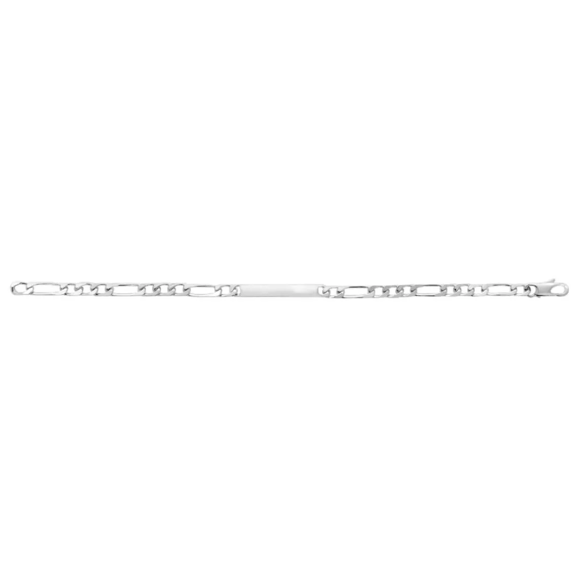 Maison de la Bijouterie Bracelet femme argent chainage figaro 1-3 4mm 533004ZV | Femme Bracelet