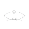 Maison de la Bijouterie Bracelet femme argent cœur fantaisie VW3U63ZV | Femme Bracelet