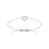 Maison de la Bijouterie Bracelet femme argent cœur oxyde de zirconium VW36Y4ZV | Femme Bracelet