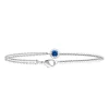 Maison de la Bijouterie Bracelet femme argent fantaisie pierre bleue VW3U4ZZV | Femme Bracelet