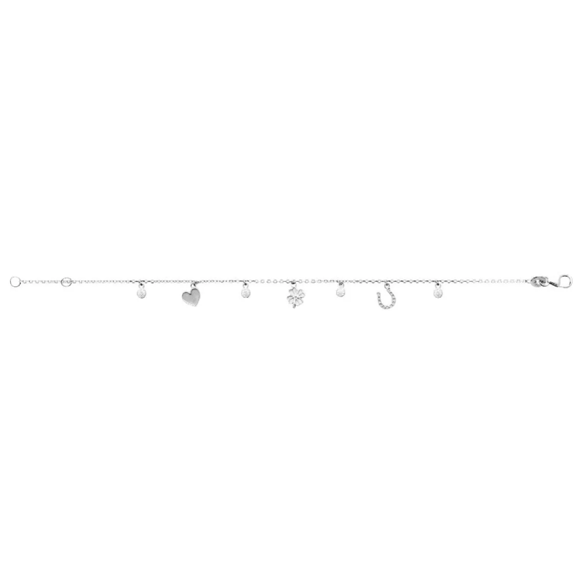 Maison de la Bijouterie Bracelet femme argent fantaisie portes-bonheur VW3UZUZV | Femme Bracelet