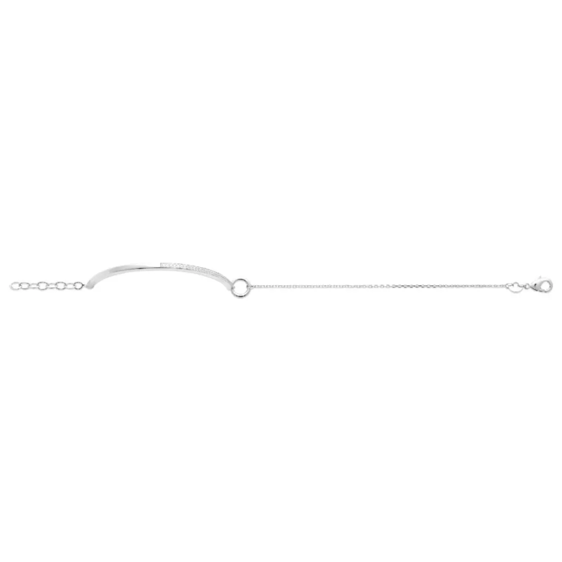 Maison de la Bijouterie Bracelet femme argent oxyde de zirconium VW3UZWZV | Femme Bracelet