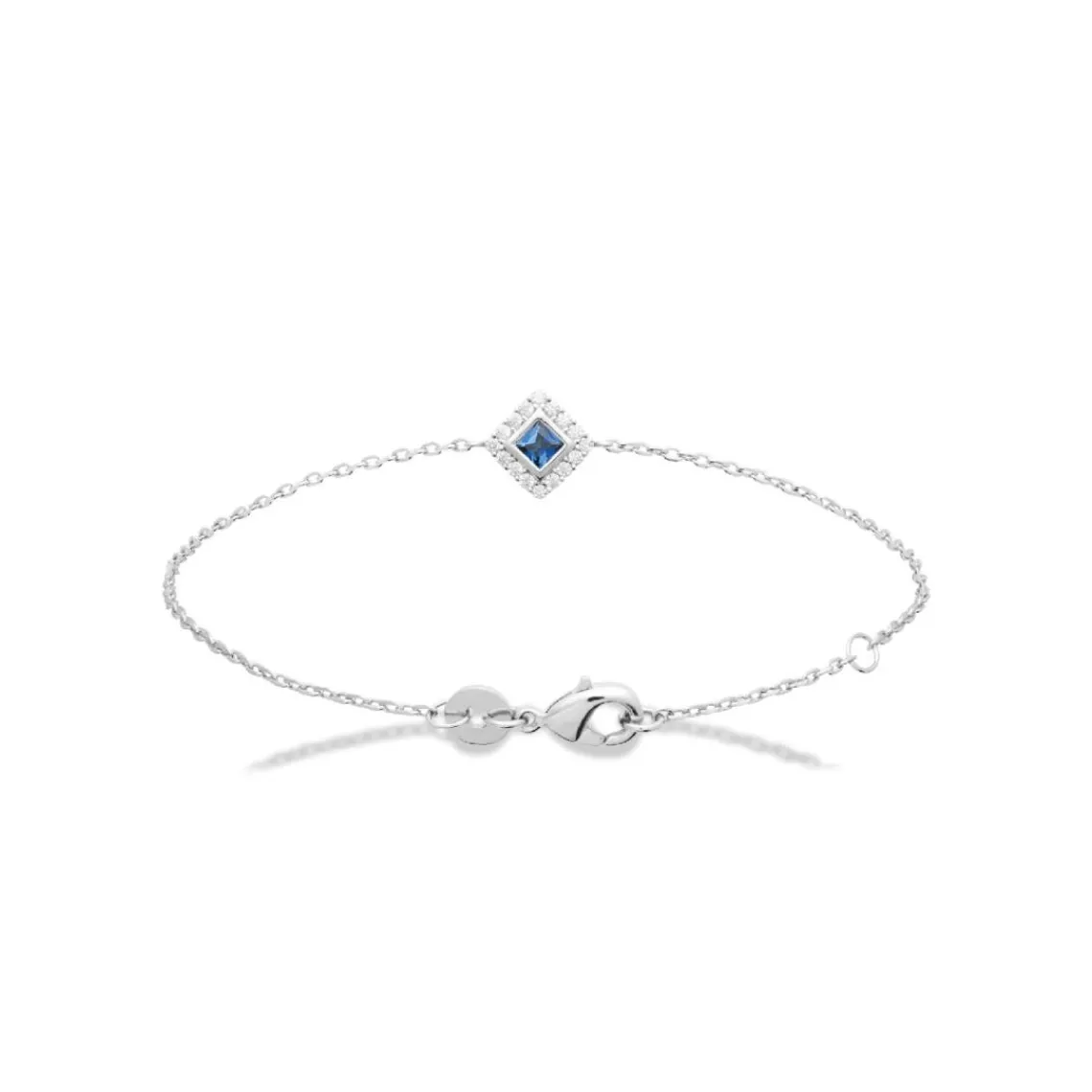 Maison de la Bijouterie Bracelet femme argent pierre bleue VW3UV5ZV | Femme Bracelet