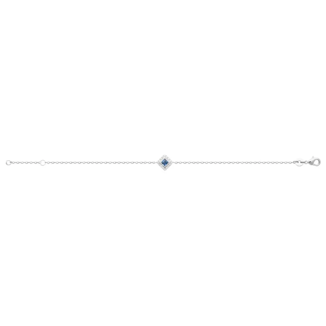 Maison de la Bijouterie Bracelet femme argent pierre bleue VW3UV5ZV | Femme Bracelet