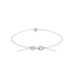 Maison de la Bijouterie Bracelet femme argent rhodié blanc serti clos classique - VWZ63UZV | Femme Bracelet