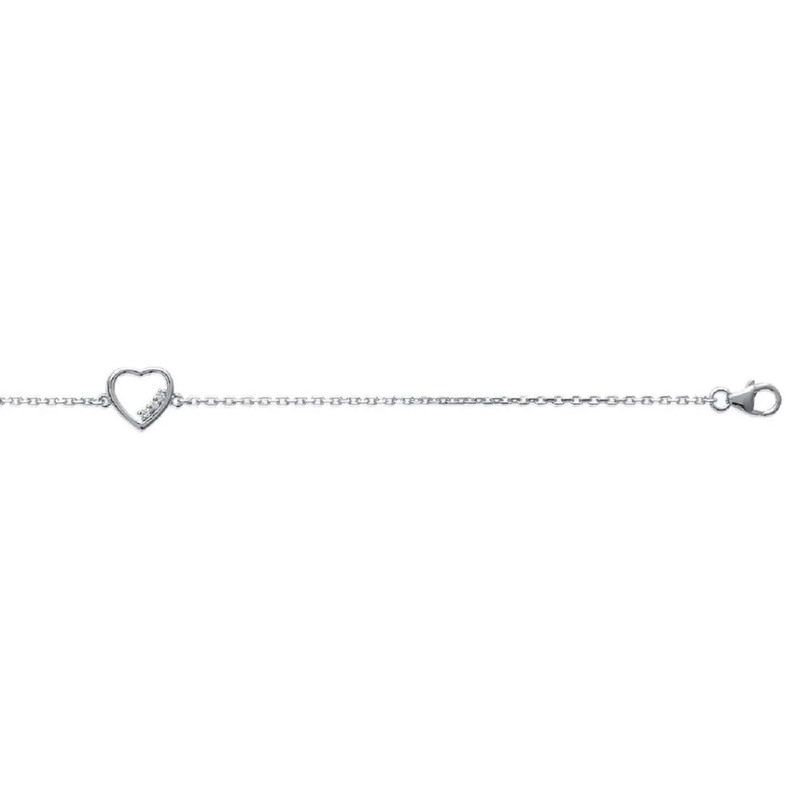 Maison de la Bijouterie Bracelet femme argent rhodié - VWZ3Y0ZV | Femme Bracelet