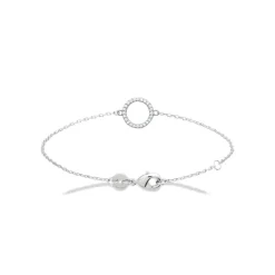 Maison de la Bijouterie Bracelet femme argent rhodié - VWZ543ZV | Femme Bracelet