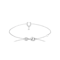 Maison de la Bijouterie Bracelet femme argent serti clos oxyde VW404VZV | Femme Bracelet