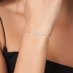 Athème Bracelet Femme - B2694-ARGENT-CLEMENCE Acier Argent | Femme Bracelet