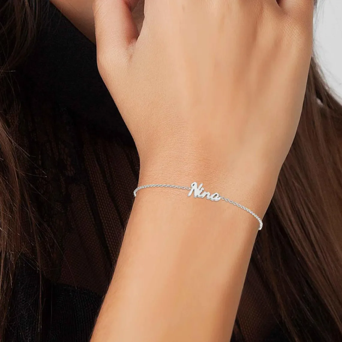 Athème Bracelet Femme - B2694-ARGENT-NINA Acier Argent | Femme Bracelet