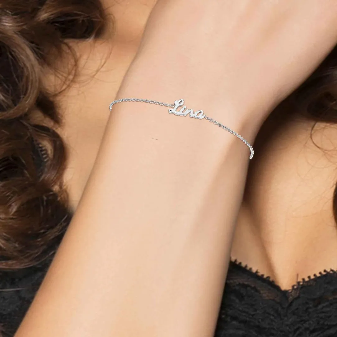Athème Bracelet Femme - B2694-ARGENT-LINA Acier Argent | Femme Bracelet