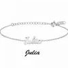 Athème Bracelet Femme - B2694-ARGENT-JULIA Acier | Femme Bracelet