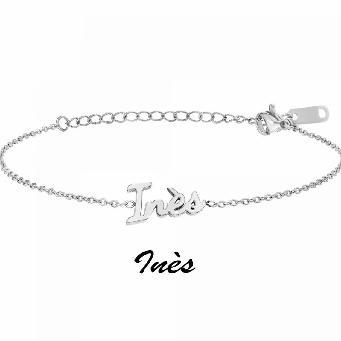Athème Bracelet Femme - B2694-ARGENT-INES Acier Argent | Femme Bracelet