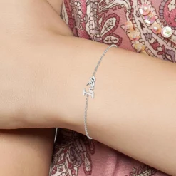 Athème Bracelet Femme - B2694-ARGENT-INES Acier Argent | Femme Bracelet