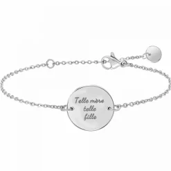 Athème Bracelet Femme - B2820-ARGENT Acier Argent | Femme Bracelet