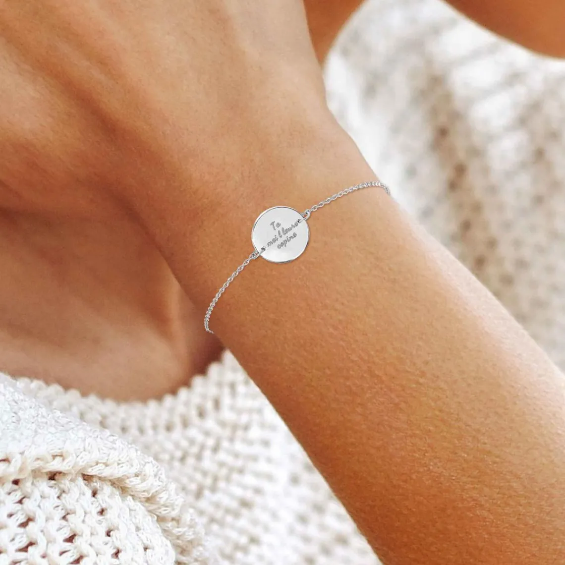 Athème Bracelet Femme - B2819-ARGENT Acier Argent | Femme Bracelet