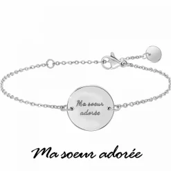Athème Bracelet Femme - B2817-ARGENT Acier Argent | Femme Bracelet