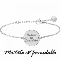 Athème Bracelet Femme - B2815-ARGENT Acier Argent | Femme Bracelet