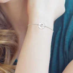 Athème Bracelet Femme - B2813-ARGENT Acier Argent | Femme Bracelet