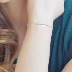 Athème Bracelet Femme - B2694-ARGENT-AMOUR Acier Argent | Femme Bracelet