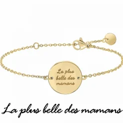 Athème Bracelet Femme - B2812-DORE Acier Doré | Femme Bracelet