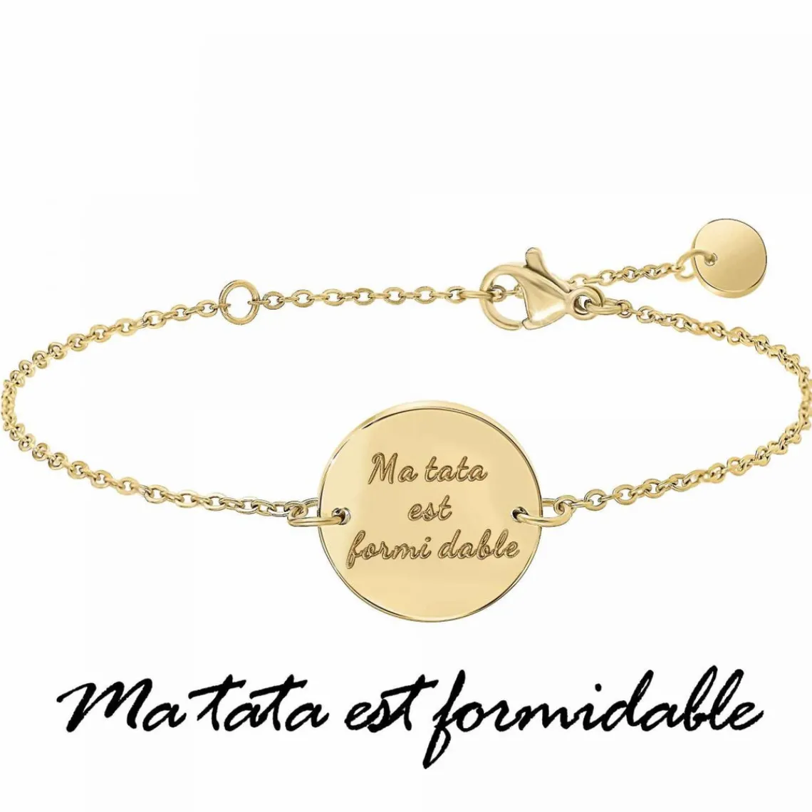 Athème Bracelet Femme - B2815-DORE Acier | Femme Bracelet