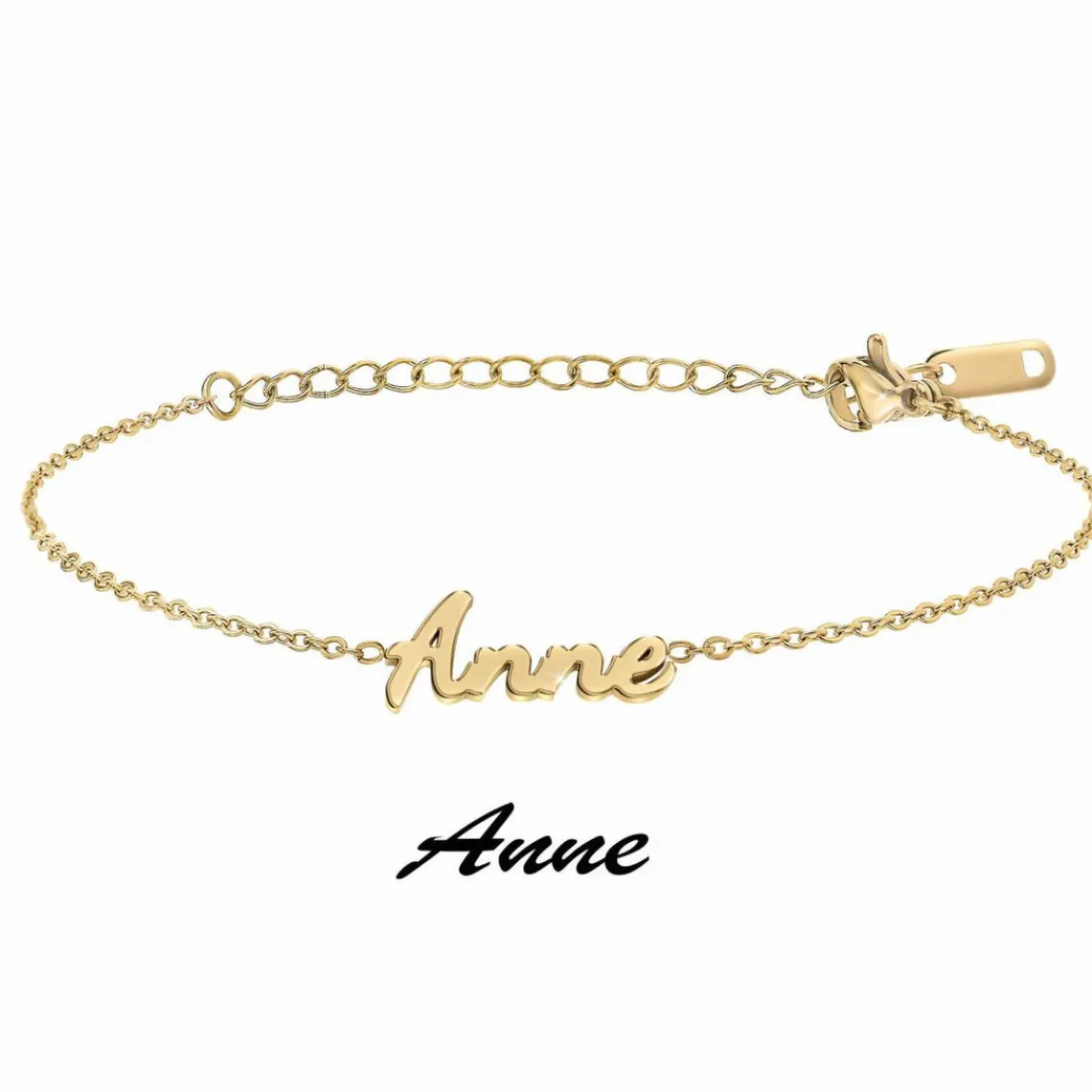 Athème Bracelet Femme - B2694-DORE-ANNE Acier Doré | Femme Bracelet