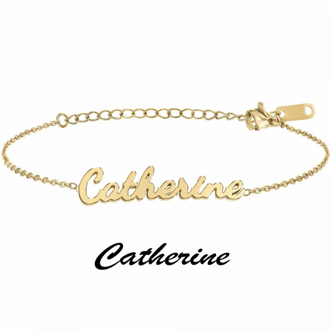 Athème Bracelet Femme - B2694-DORE-CATHERINE Acier Doré | Femme Bracelet