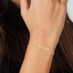 Athème Bracelet Femme - B2694-DORE-MARTINE Acier Doré | Femme Bracelet