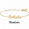 Athème Bracelet Femme - B2694-DORE-NATHALIE Acier Doré | Femme Bracelet