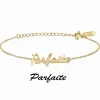 Athème Bracelet Femme - B2694-DORE-PARFAITE Acier Doré | Femme Bracelet