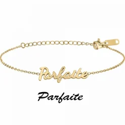 Athème Bracelet Femme - B2694-DORE-PARFAITE Acier Doré | Femme Bracelet
