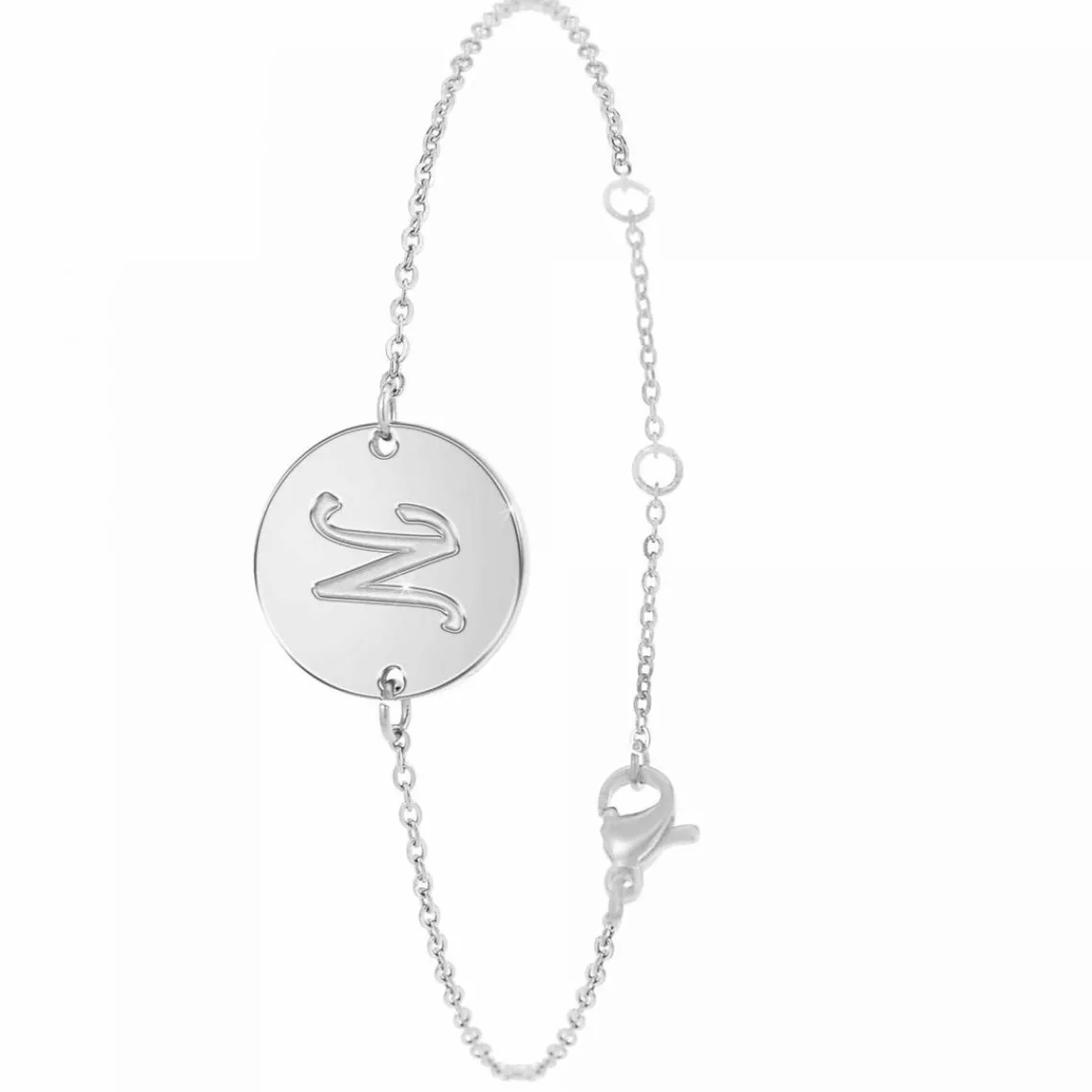 Athème Bracelet Femme Bijoux B2281-ARGENT-N - Mode | Femme Bracelet