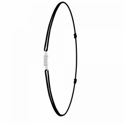 Athème Bracelet Femme - BS082-SB049-I Tissu Argent | Femme Bracelet