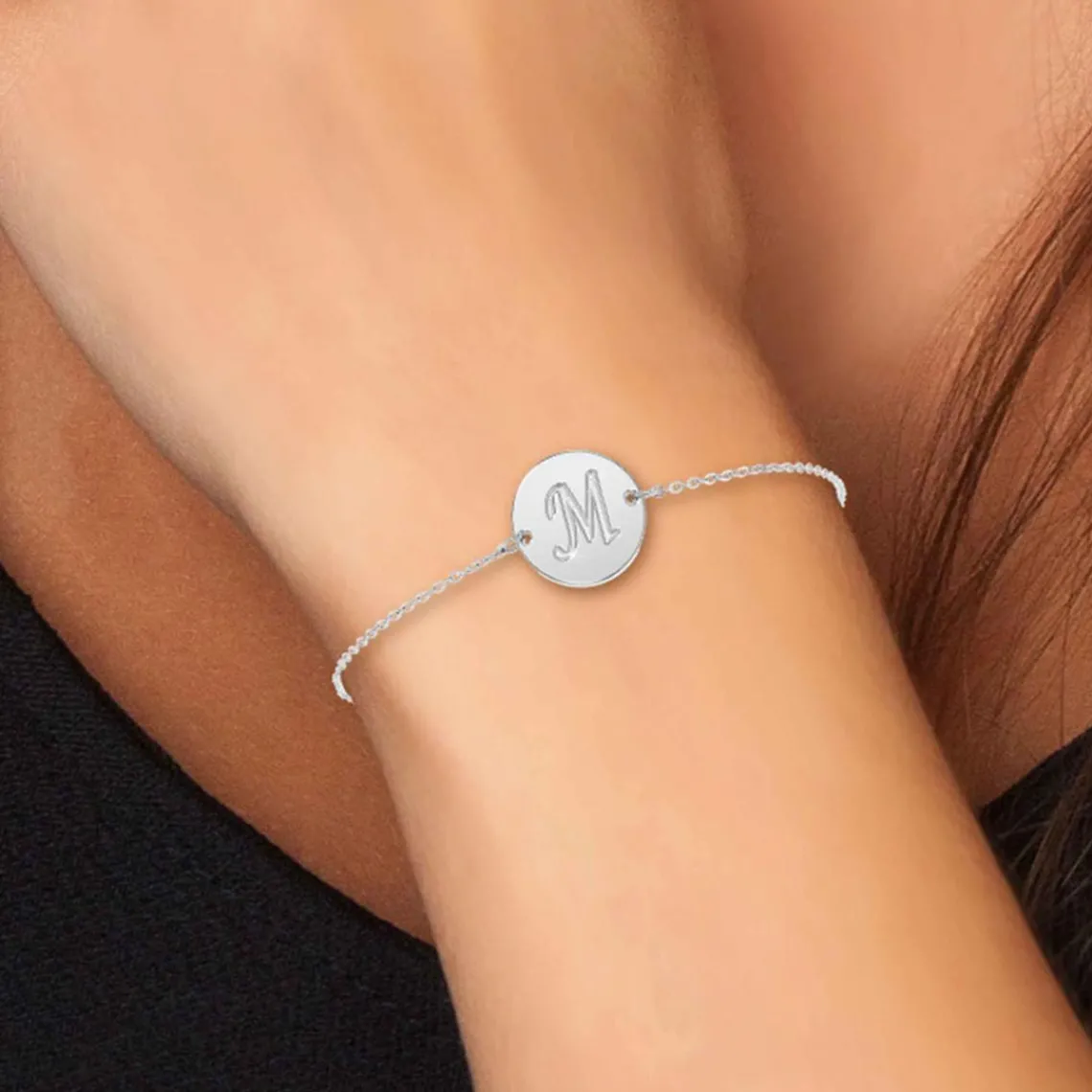 Athème Bracelet Femme Mode B2281-ARGENT-M - Acier Argent | Femme Bracelet