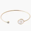 Balaboosté Bracelet Femme Manchette Fine Avec Strass Et Piece Avec Incrustation - 3502456532830 Métal Doré | Femme Bracelet