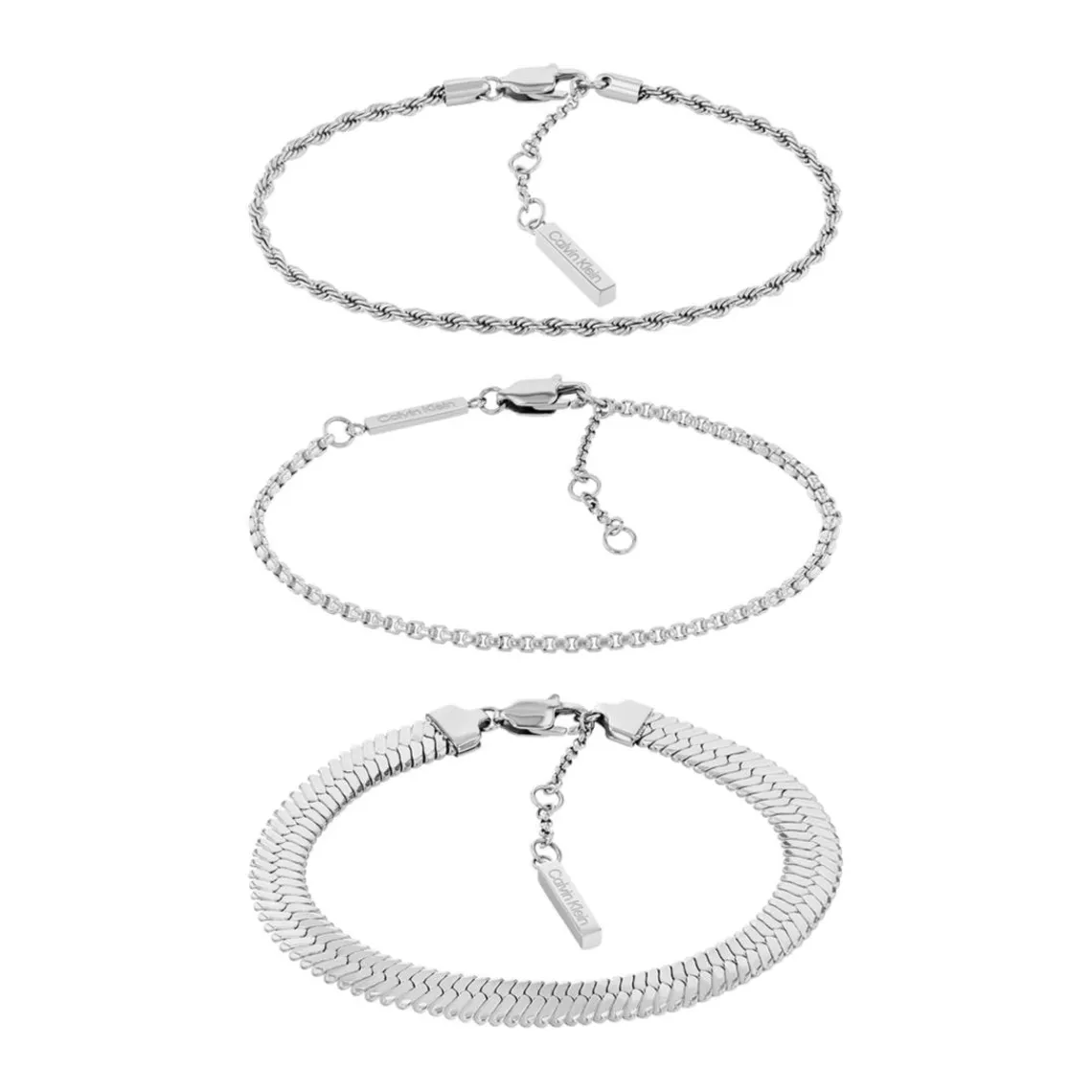 Calvin Klein Bijoux Bracelet Femme Calvin Klein Accent - 35000625 Acier Doré | Femme Bracelet