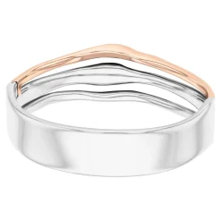 Calvin Klein Bijoux Bracelet Femme CK Wavy Sculptural - 35000649 Acier Doré Rose | Femme Bracelet
